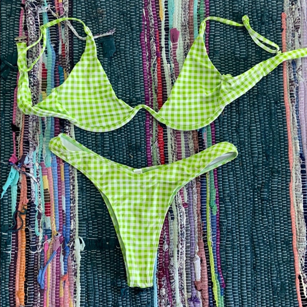 Two piece bathing suit